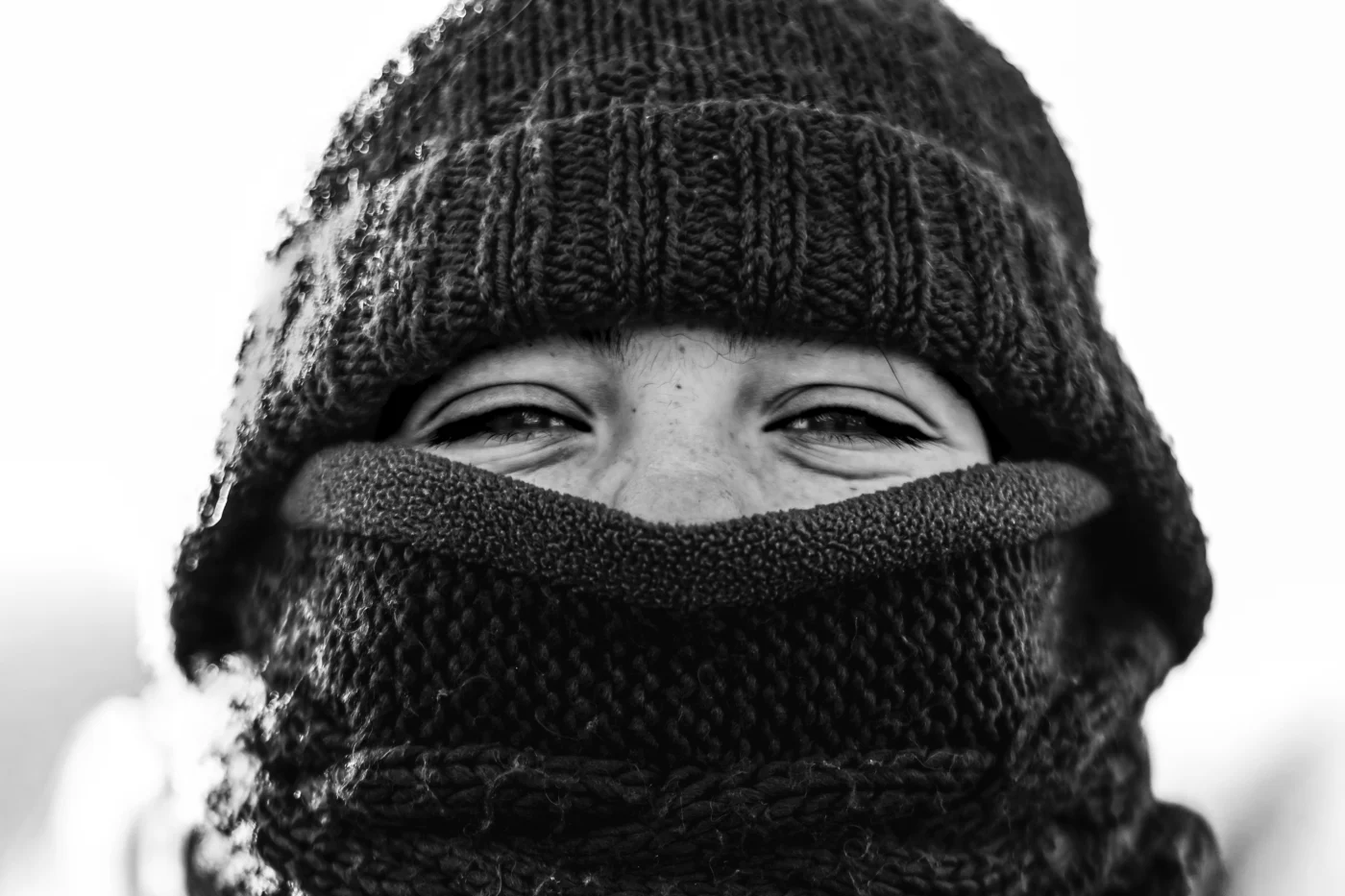 Wrapping up warm!